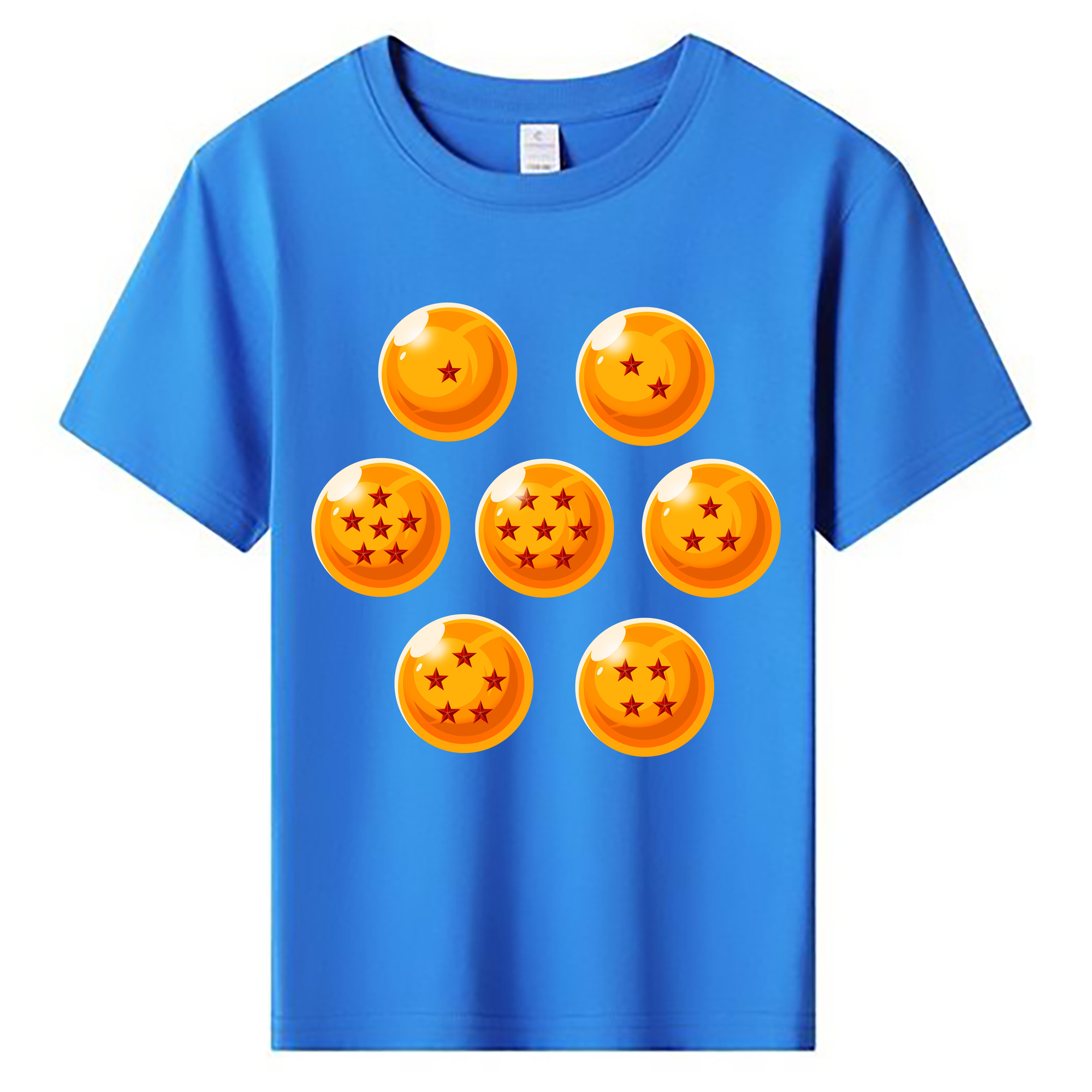 （画像用） ドラゴンボール DRAGON BALL 綿100％キッズTシャツ（フロントプリント）